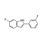 6-Fluoro-2-(3-fluorophenyl)-1H-indole