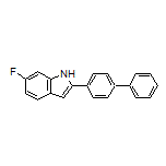 2-(4-Biphenylyl)-6-fluoro-1H-indole