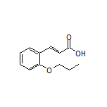 (E)-3-(2-Propoxyphenyl)acrylic Acid