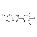 6-Fluoro-2-(3,4,5-trifluorophenyl)-1H-indole