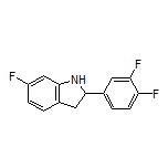 2-(3,4-Difluorophenyl)-6-fluoroindoline