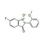 6-Fluoro-2-(2-methoxyphenyl)-3-oxo-3H-indole 1-Oxide