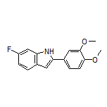 2-(3,4-Dimethoxyphenyl)-6-fluoro-1H-indole