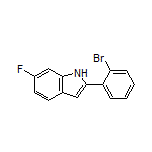 2-(2-Bromophenyl)-6-fluoro-1H-indole