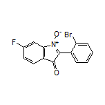 2-(2-Bromophenyl)-6-fluoro-3-oxo-3H-indole 1-Oxide