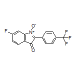 6-Fluoro-3-oxo-2-[4-(trifluoromethyl)phenyl]-3H-indole 1-Oxide