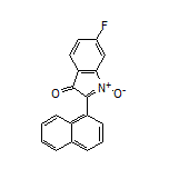 6-Fluoro-2-(naphthalen-1-yl)-3-oxo-3H-indole 1-Oxide
