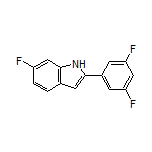 2-(3,5-Difluorophenyl)-6-fluoro-1H-indole