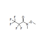 2,2,3,3,3-Pentafluoro-N-methoxy-N-methylpropanamide