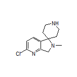 2’-Chloro-6’-methyl-6’,7’-dihydrospiro[piperidine-4,5’-pyrrolo[3,4-b]pyridine]
