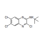 (tert-butyl)(3,6,7-trichloroquinoxalin-2-yl)amine