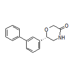(S)-6-(3-Biphenylyl)morpholin-3-one