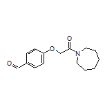 4-[2-(Azepan-1-yl)-2-oxoethoxy]benzaldehyde