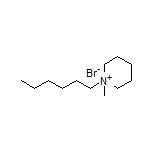 1-Hexyl-1-methylpiperidin-1-ium Bromide