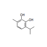 3-Isopropyl-6-methylbenzene-1,2-diol