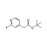 tert-Butyl 2-(2-Fluoropyridin-4-yl)acetate