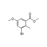 Methyl 3-Bromo-5-methoxy-2-methylbenzoate