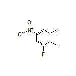 1-Fluoro-3-iodo-2-methyl-5-nitrobenzene