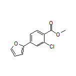 Methyl 2-Chloro-4-(furan-2-yl)benzoate