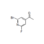 1-(2-Bromo-6-fluoropyridin-4-yl)ethanone