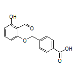 4-[(2-Formyl-3-hydroxyphenoxy)methyl]benzoic Acid