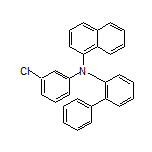 N-(2-Biphenylyl)-N-(3-chlorophenyl)naphthalen-1-amine