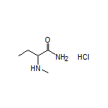 2-(Methylamino)butanamide Hydrochloride