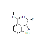 Methyl 3-(Difluoromethyl)-1H-indazole-4-carboxylate
