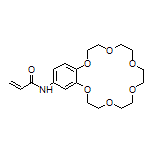 N-(2,3,5,6,8,9,11,12,14,15-Decahydrobenzo[b][1,4,7,10,13,16]hexaoxacyclooctadecin-18-yl)acrylamide