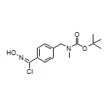 4-[[Boc-(methyl)amino]methyl]-N-hydroxybenzimidoyl Chloride