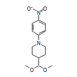 4-(Dimethoxymethyl)-1-(4-nitrophenyl)piperidine