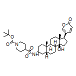 1-Boc-N-[(3S,5R,8R,9S,10S,13R,14S,17R)-14-hydroxy-10,13-dimethyl-17-(2-oxo-2H-pyran-5-yl)hexadecahydro-1H-cyclopenta[a]phenanthren-3-yl]piperidine-4-sulfonamide