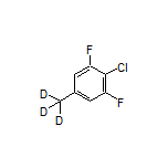 2-Chloro-1,3-difluoro-5-(methyl-d3)benzene