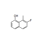 7-Fluoro-8-methylnaphthalen-1-ol