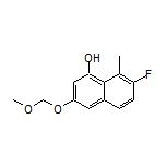 7-Fluoro-3-(methoxymethoxy)-8-methylnaphthalen-1-ol