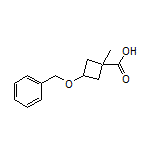 3-(Benzyloxy)-1-methylcyclobutane-1-carboxylic Acid