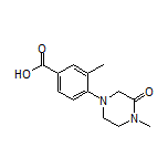 3-Methyl-4-(4-methyl-3-oxopiperazin-1-yl)benzoic Acid