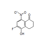 6-Fluoro-5-hydroxy-8-nitro-3,4-dihydronaphthalen-1(2H)-one
