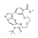 Methyl 13-Boc-7,10-dioxa-13,17,18,21-tetraazatetracyclo[12.5.2.1[2,6].0[17,20]]docosa-1(20),2,4,6(22),14(21),15,18-heptaene-5-carboxylate