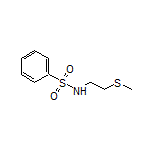 N-[2-(Methylthio)ethyl]benzenesulfonamide
