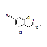 Methyl 2-(2,6-Dichloro-4-cyanophenyl)acetate