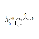 N-[3-(2-Bromoacetyl)phenyl]methanesulfonamide