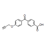 4-[4-(Prop-2-yn-1-yloxy)benzoyl]benzoic Acid
