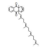 4a-Methyl-9a-[(2E,6E,10E)-3,7,11,15-tetramethylhexadeca-2,6,10,14-tetraen-1-yl]-1,4,4a,9a-tetrahydro-1,4-methanoanthracene-9,10-dione