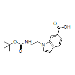 1-[2-(Boc-amino)ethyl]-1H-indole-6-carboxylic Acid