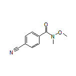 4-Cyano-N-methoxy-N-methylbenzamide