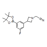 3-[1-(Cyanomethyl)azetidin-3-yl]-5-fluorophenylboronic Acid Pinacol Ester