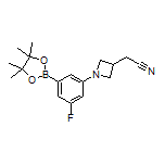 3-[3-(Cyanomethyl)azetidin-1-yl]-5-fluorophenylboronic Acid Pinacol Ester