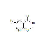 5-Iodo-2-methoxynicotinic Acid
