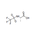(S)-2-(Trifluoromethylsulfonamido)propanoic Acid
